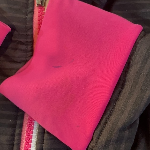 Snozu Girls Black Soft Shell fleece Lined Long Sleeve Hooded Jacket Size 14/16 L - Picture 12 of 16